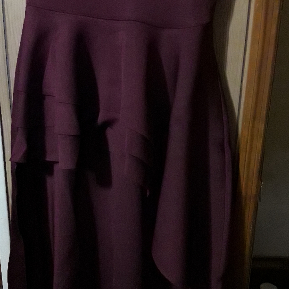 Brand new diagonal cut blouse with long trail - Picture 2 of 8